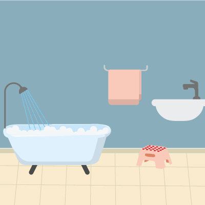 Objets salle de bain